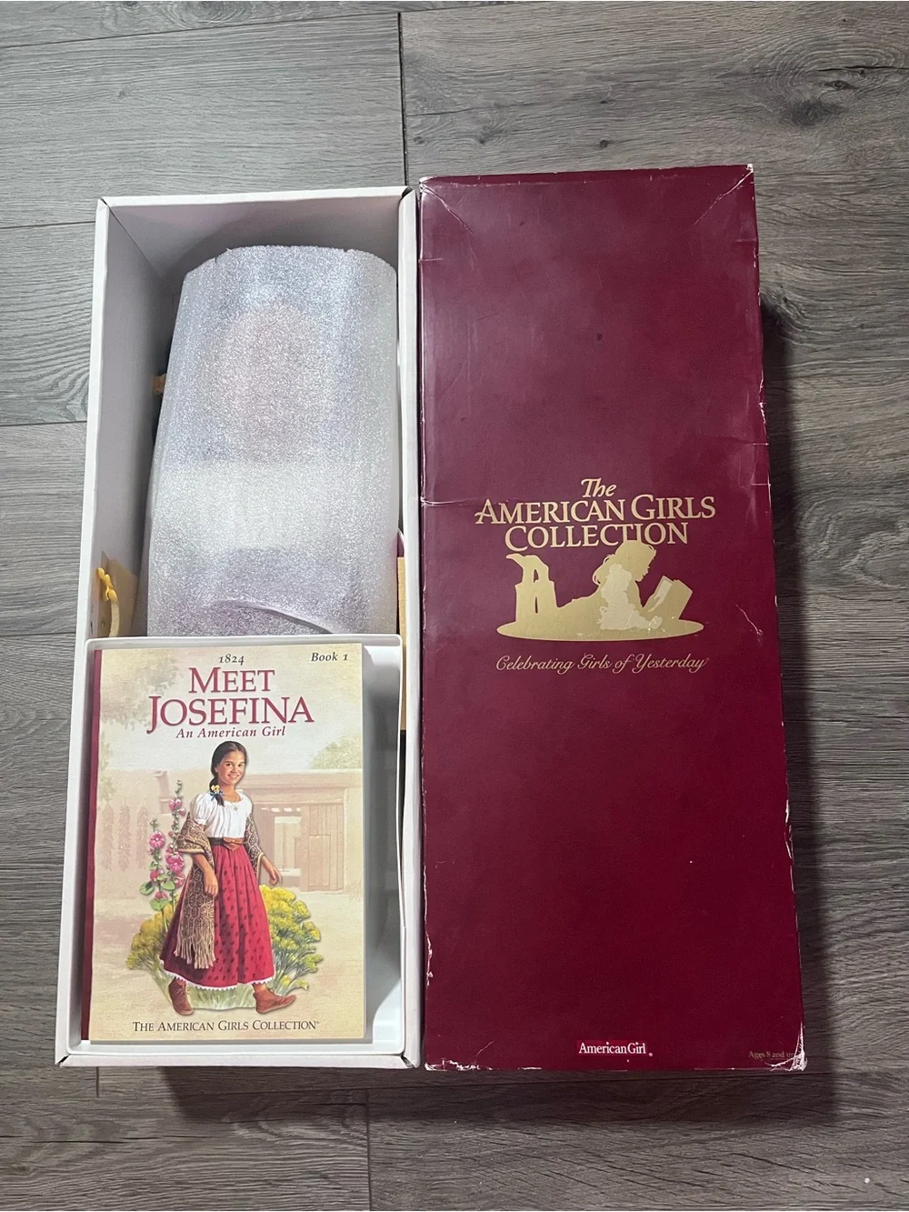PLEASANT COMPANY AG Collection Josefina Doll with Paperback - NWT